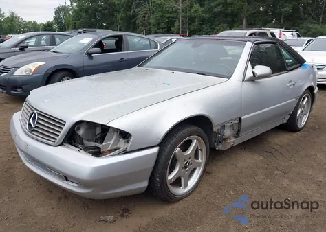 2000 Mercedes-Benz Sl 500 from USA, damaged, VIN WDBFA68F8YF189460
